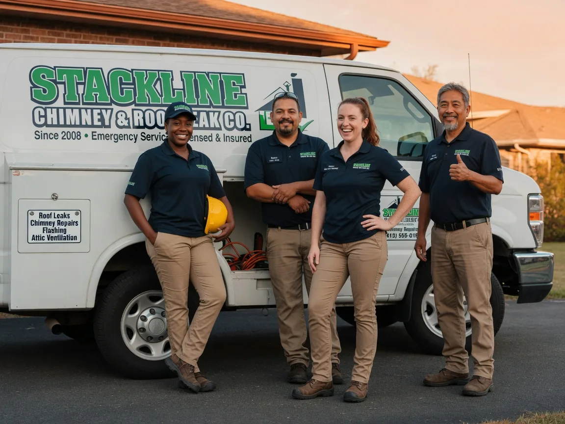 Chimney flashing repair company in Standish, ME
